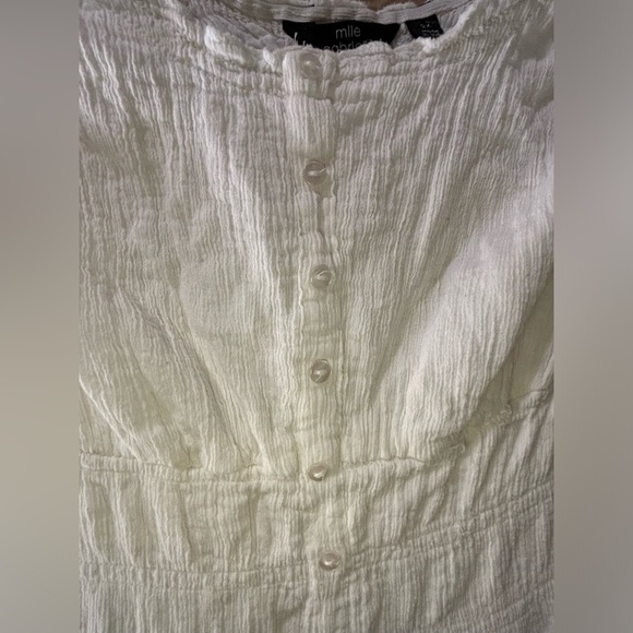 White Mlle Gabrielle long dress size 2x. - Picture 4 of 5